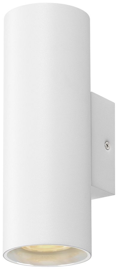 Applique SLV ASTO TUBE GU10 2×10W Ø70×200mm blanc