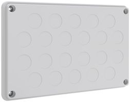 Kabeleinführungsplatte Schneider Electric Prisma XS 22×M25