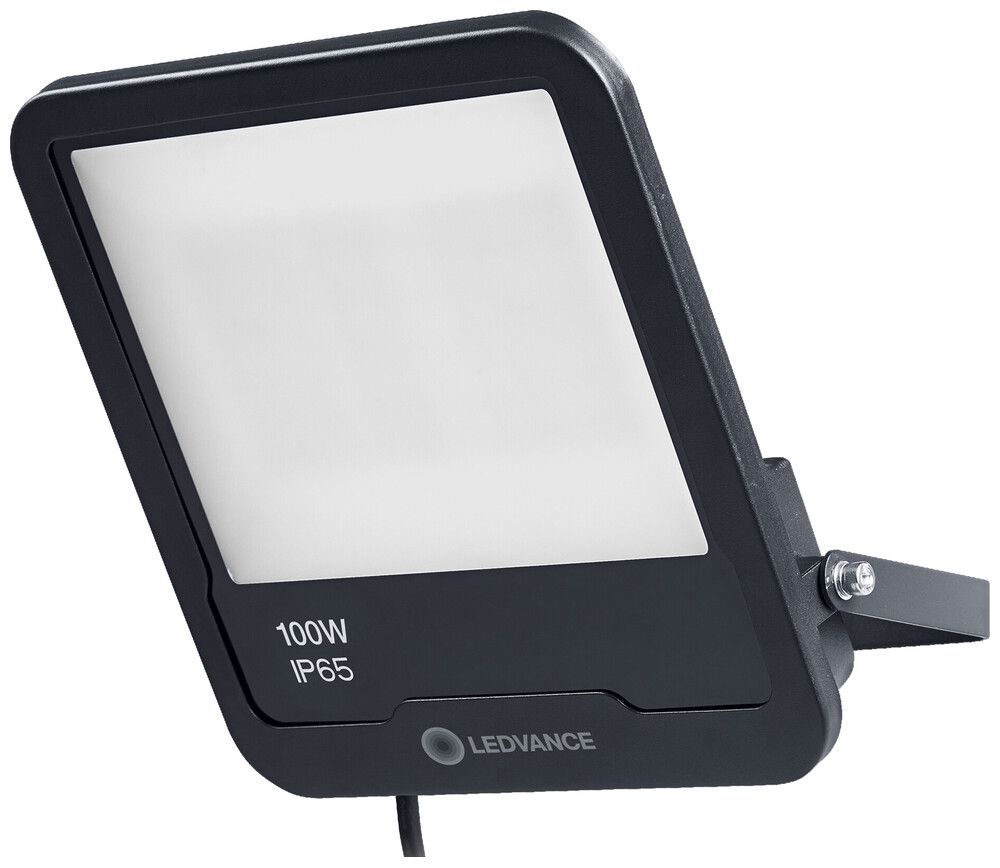 LED-Strahler LEDVANCE SMART+MATTER 100W 8000lm 3000K IP65 VWB sym.287×252 grau
