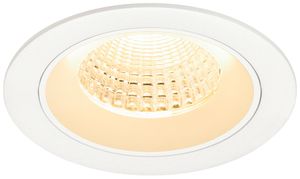 Downlight LED SLV NUMINOS M 12W 1800lm 3000K WB DALI Ø105×68mm bc