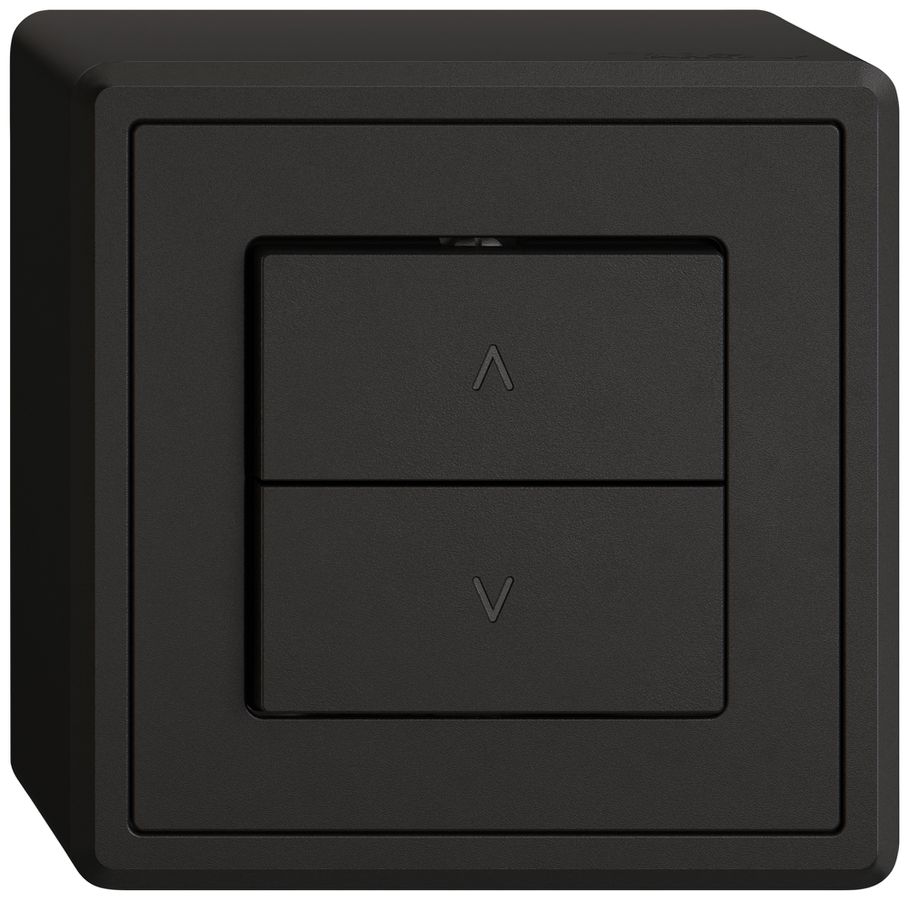 Interruttore p.tapparelle AP EDIZIO.liv SNAPFIX® 10A 250V 2 tasto 1 canale ne