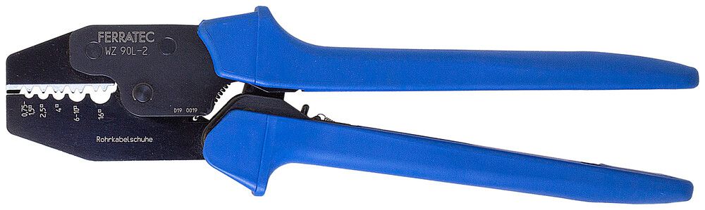 Utensile per crimpatura per capicorda 0.75…16mm²