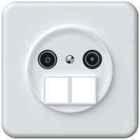 Presa multimedia INC TV-R origin cassetta passante 15dB 1.7dB bianco