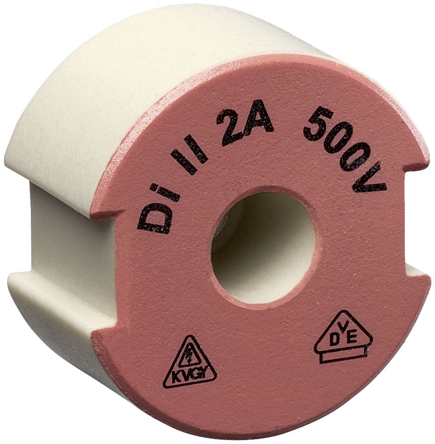 Vite calibrata DII E27 500V in ceramica 2A secondo DIN 49516 rosa