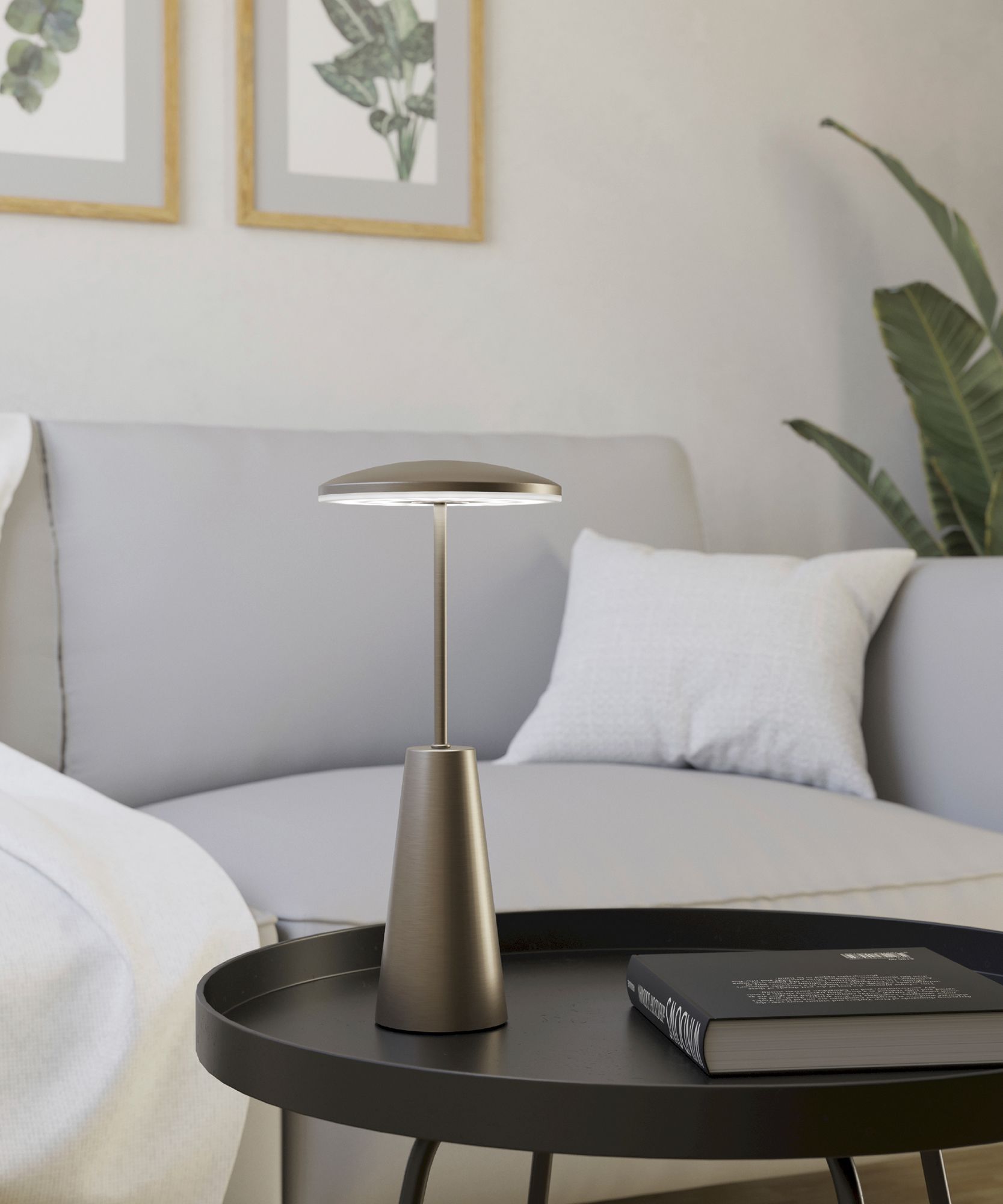 LED-Tischleuchte Eglo PICCOLA 2.8W 270lm 2400…4000K DIM Messing