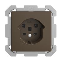 UP-Steckdose EDIZIOdue T25 16A coffee, Schraubklemmen