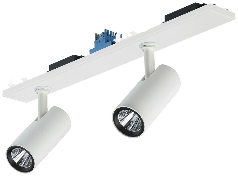 Spot LED Philips GreenSpace Evo Mini 2×22.3W 5162lm 930 MB DALI Ø65×568 bianco