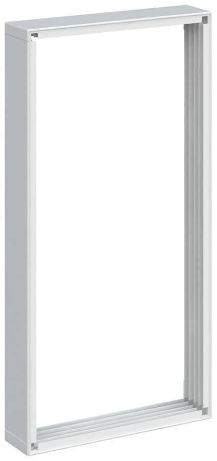 Cornice di montaggio AP ABB AP648, per distributore UK600 4-file, bianco