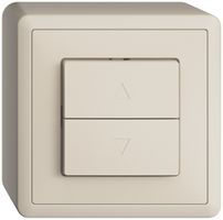 Pulsante per tapparella AP EDIZIOdue crema 1 canale