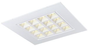 EB-LED-Deckenleuchte SLV PAVANO 620×620 700mA 25W 3350lm 4000K weiss