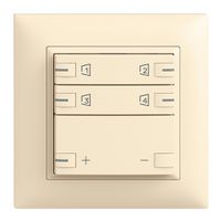 Kit d.montage ENC Edue zeptrionAIR, WLAN variateur LED-RGB, 2×touche, 2×comm.van