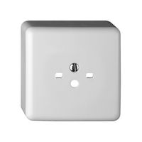 Capot AP FH pour 1×T12 blanc