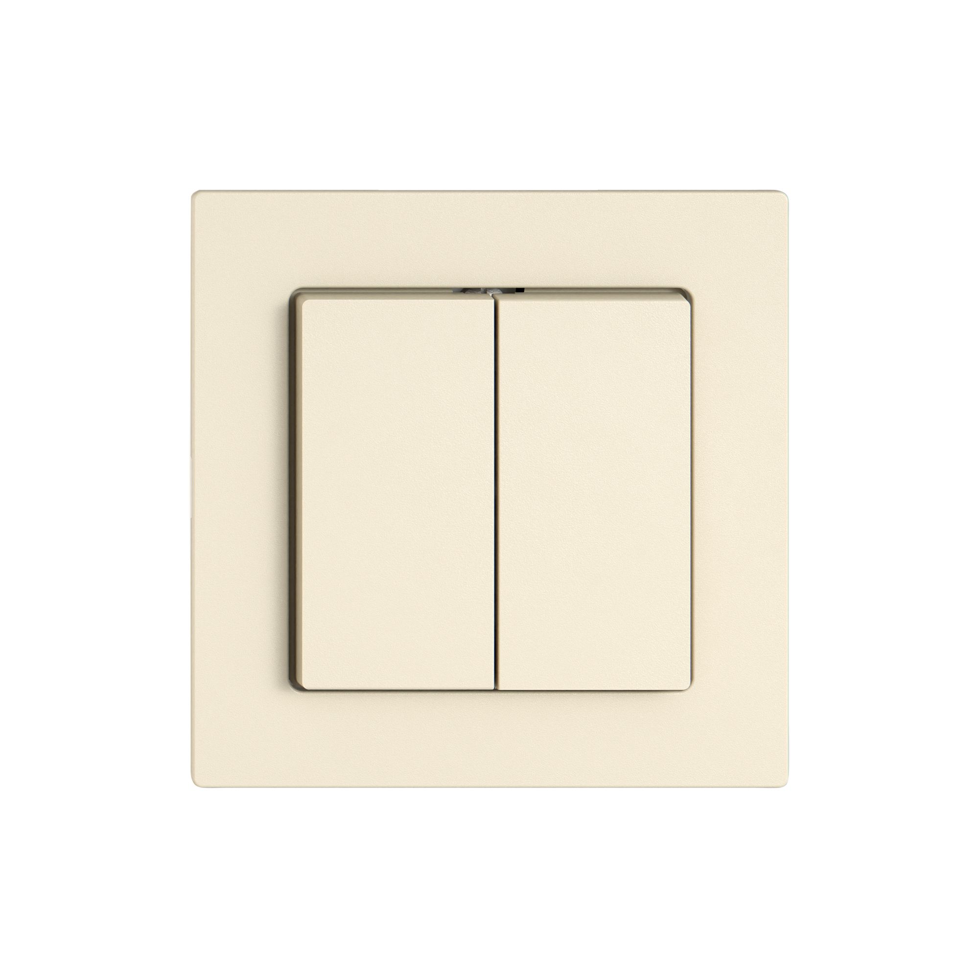 Druckschalter/-taster EDIZIO.liv SNAPFIX® Schliesser-Öffner+Wechsel 3/1L cr