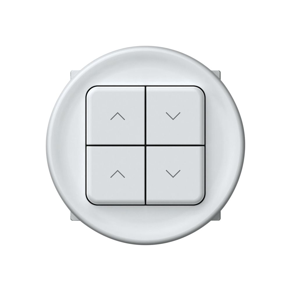 Jalousieaktor KNX origin 4×Tasten weiss