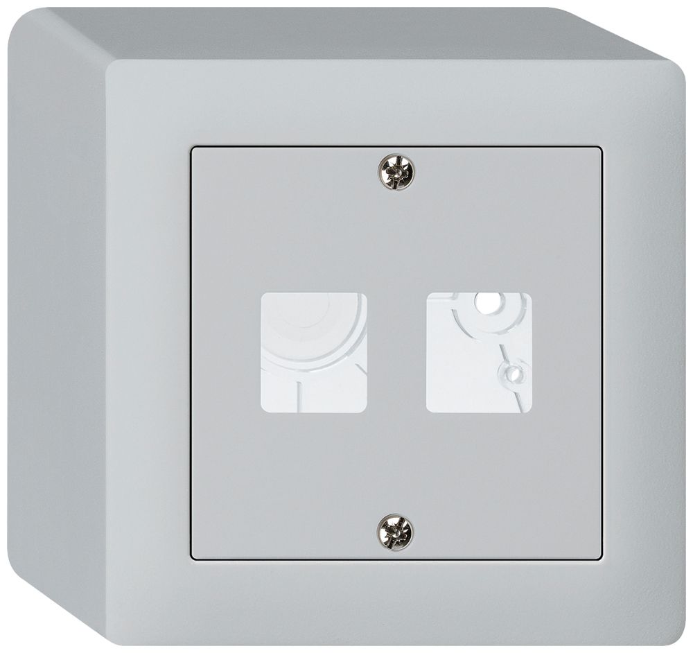 Kit frontal AP kallysto Q pour 2 modules gris clair