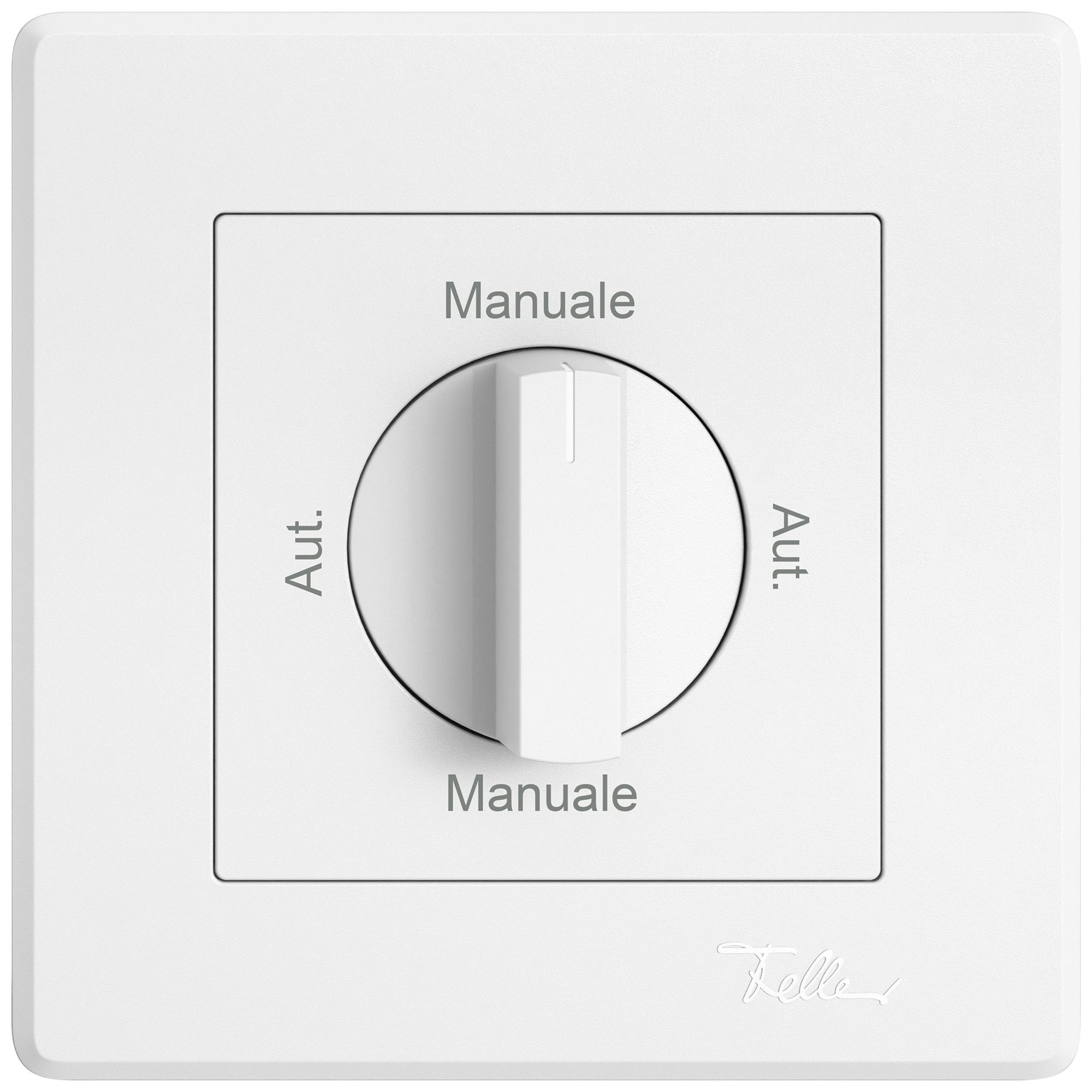 Kit de montage ENC EDIZIO.liv SNAPFIX® p.interr.manet.Auto-Man-Auto-Man (I) bc