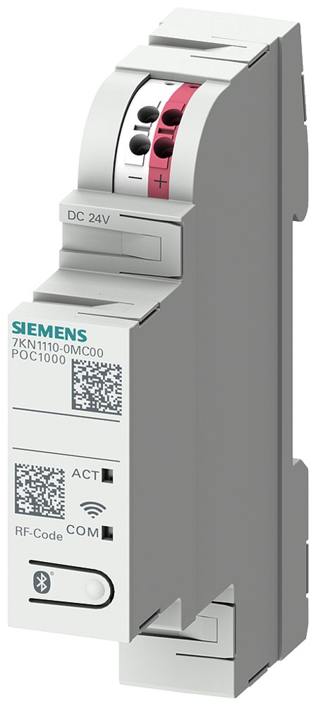 Interfaccia RF Siemens SENTRON 7KN Powercenter 1000 ModbusTCP/Bluetooth