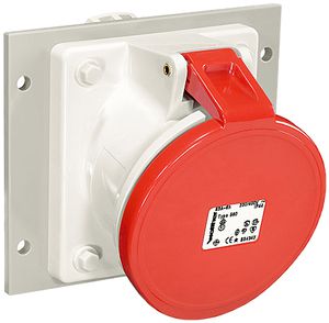 Presa INS CEEtyp 5L 63A J75, angolato