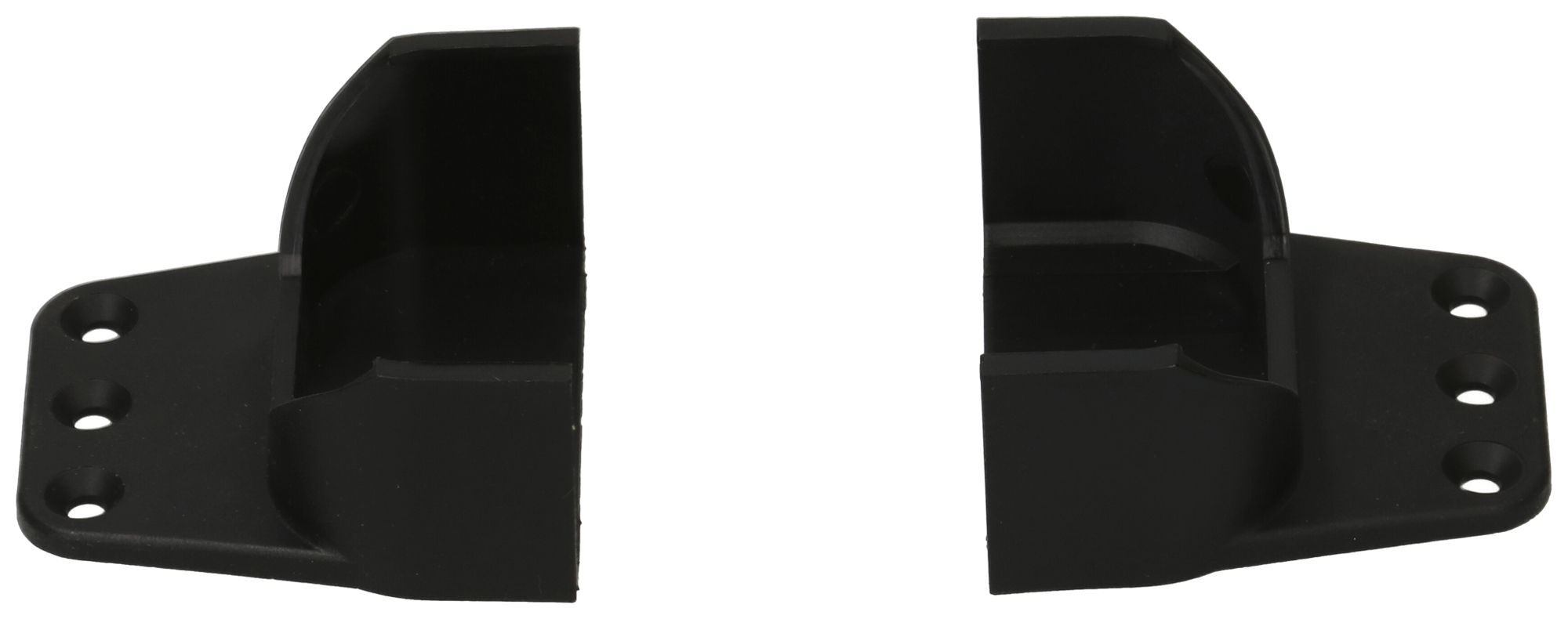 Halter-Set MH Swiss-Line schwarz 50×52×25mm