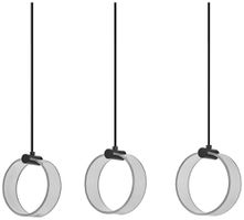 Luminaire suspendu LED LEDVANCE Decor Circle 20W 1300lm 865 Ø160m×660mm noir