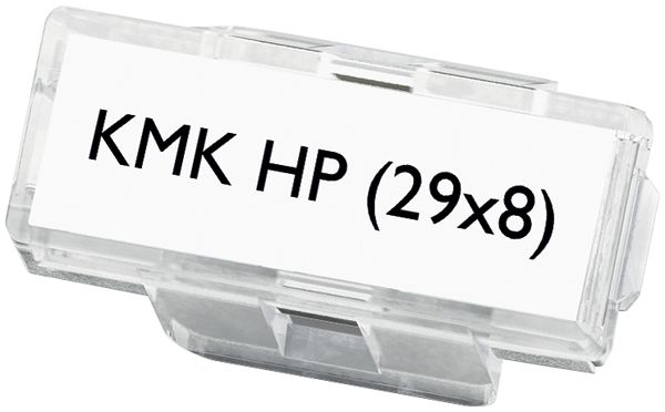 Marqueur de câble PX KMK HP Ø6mm 29×8mm transparent