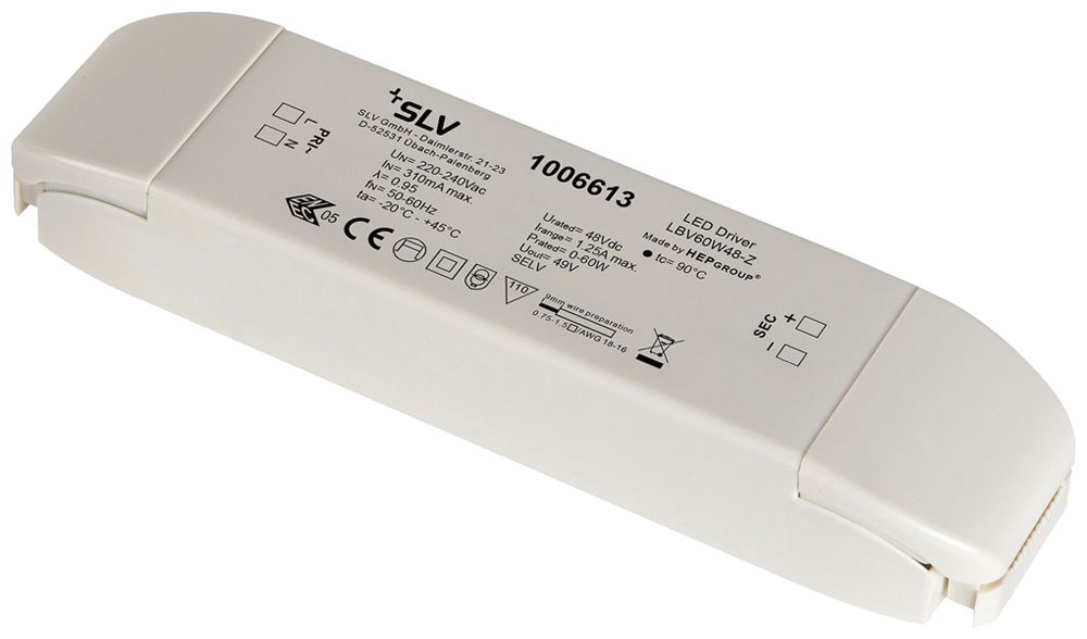 LED-Betriebsgerät SLV 60W ON/OFF 48V