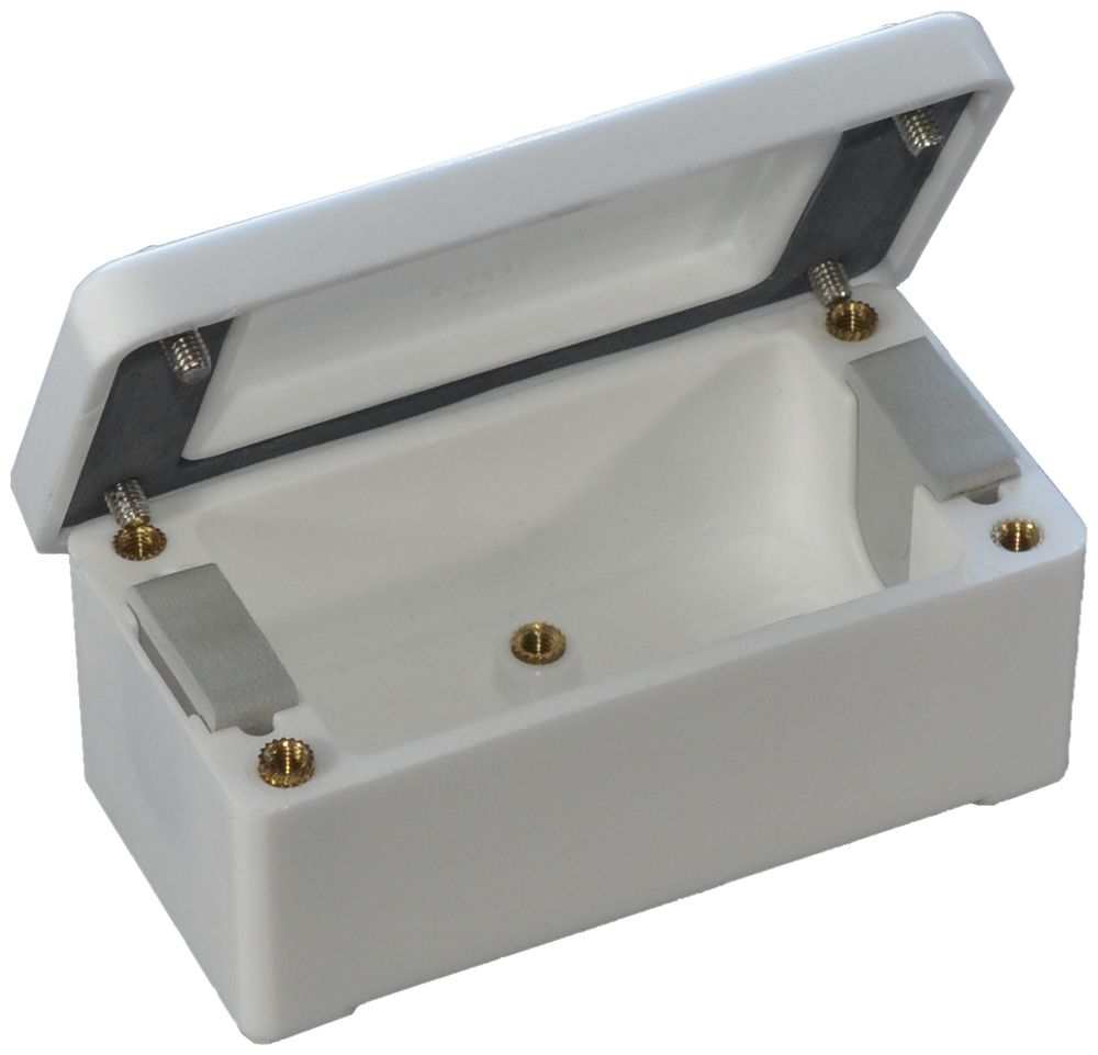 Boîte de jonction AP mouillé Fixer 71×35×30 IP54 blanc vide