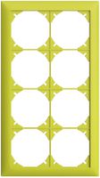 Abdeckrahmen EDIZIOdue 4×2 lemon