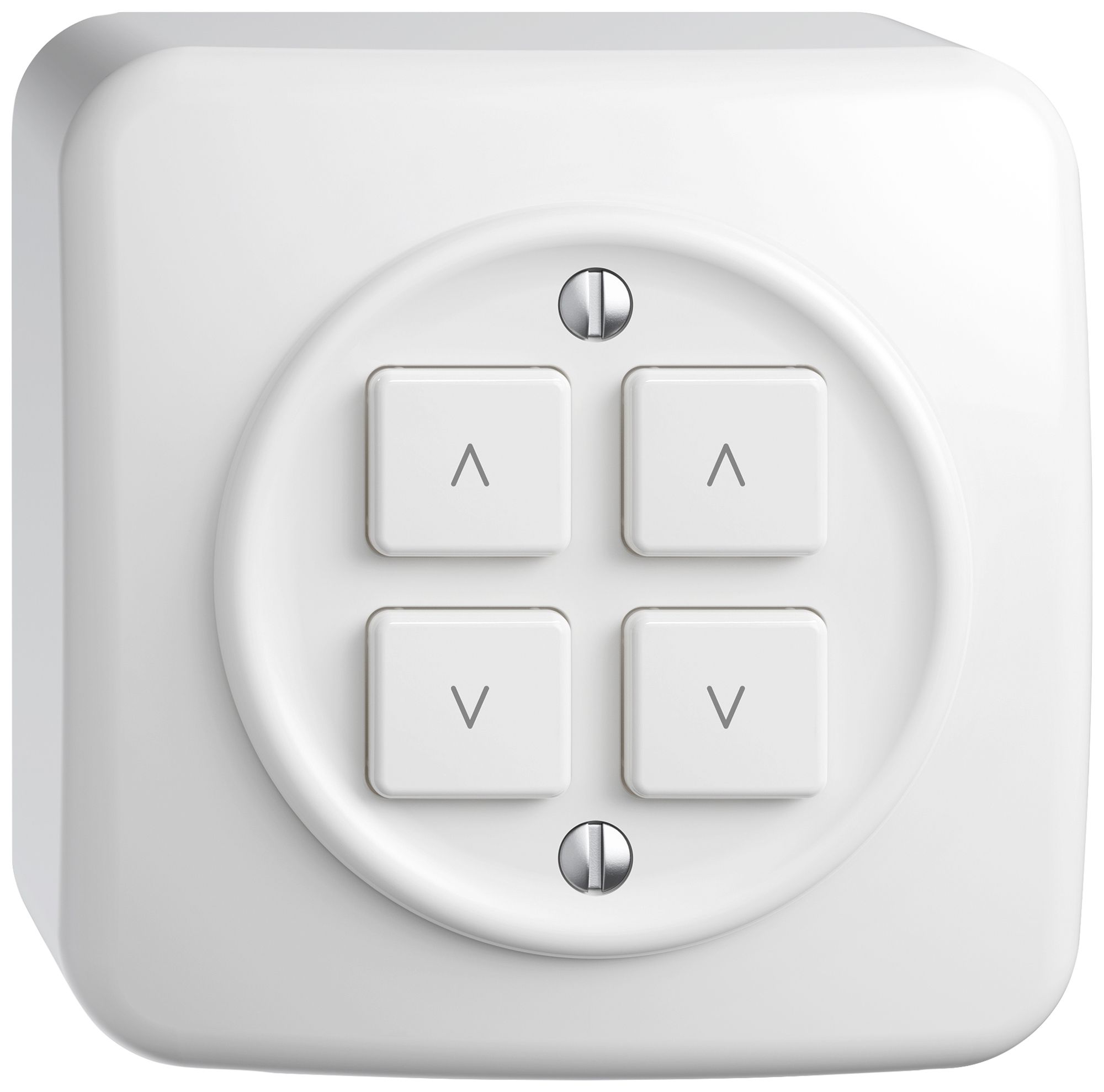 Interruttore tapparelle AP STANDARDdue Wiser SNAPFIX® 2 canali 4 tasti bi