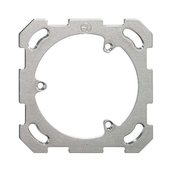 Plaque de fixation FH 77×77mm pour prise 3×T13/23 n.lumin.