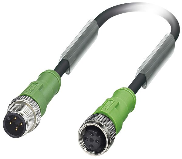Câble de connexion Phoenix Contact SAC-4P-M12MS/ 3.0-PUR/M12FS