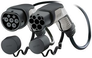 AC-Ladekabel E-Mobility PX Mode3 T2+T2 32A 3L 5m 26.6kW 480V schwarz/grau