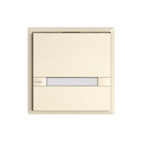 Pulsante universale EDIZIO.liv UNI SNAPFIX® 5…48V c.LED 1× com.2T targ.cr