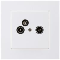 UP-Antennendose R/TV-Daten kallysto.pro 14dB weiss