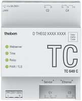 REG-Astro-Schaltuhr digital Theben TC 649 C, LAN, integrierter Webserver