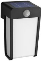 LED-Wandleuchte Philips Shroud Solar FR IR SEN 2.3W 250lm 827 IP44 schwarz