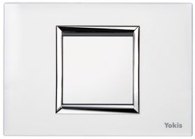 Émetteur mural RF AP Yokis TLM1T503, 1 touche blanc