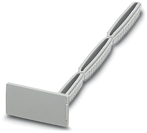 Porte-étiquette KLM 3-L pour barrette de bornes, 22×10mm