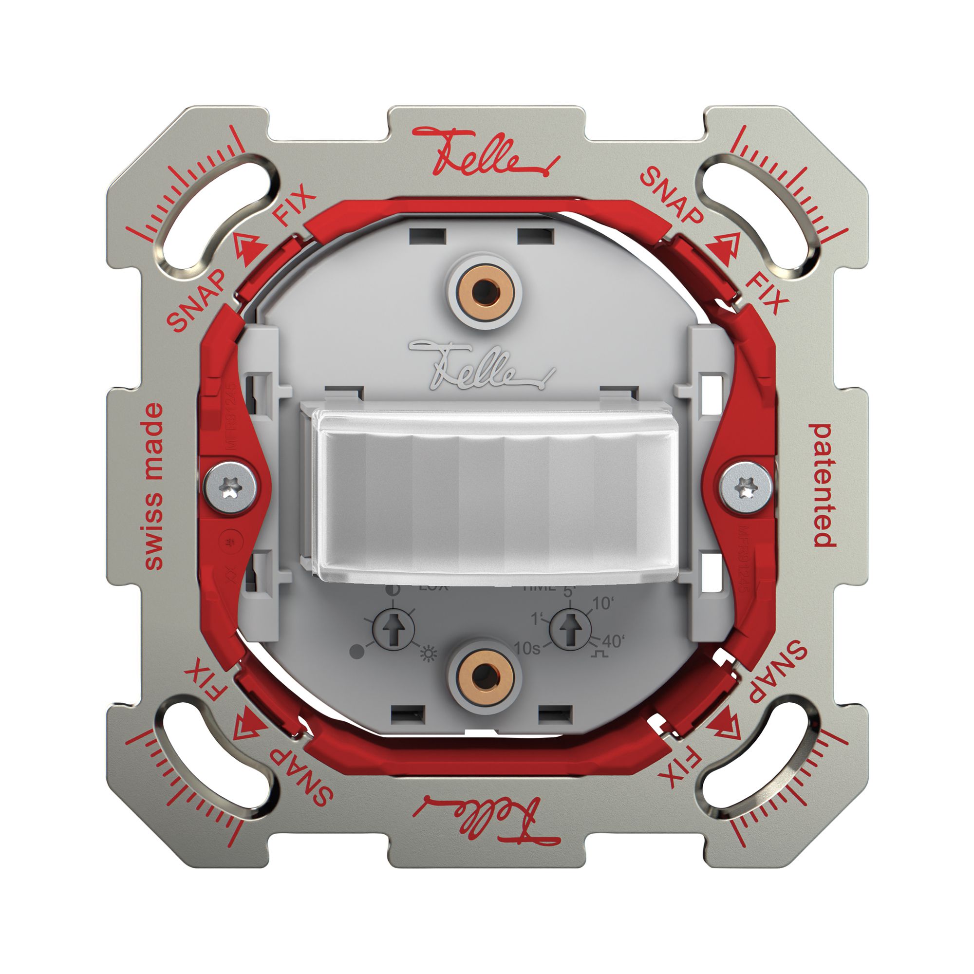 Détecteur d.mouvement ENC Feller pirios 180 R eco SNAPFIX® relais 1 can.
