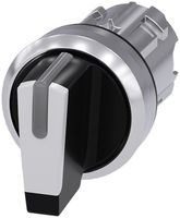 Knebelschalter Siemens SIRIUS ACT I-O-II Metall hochglanz