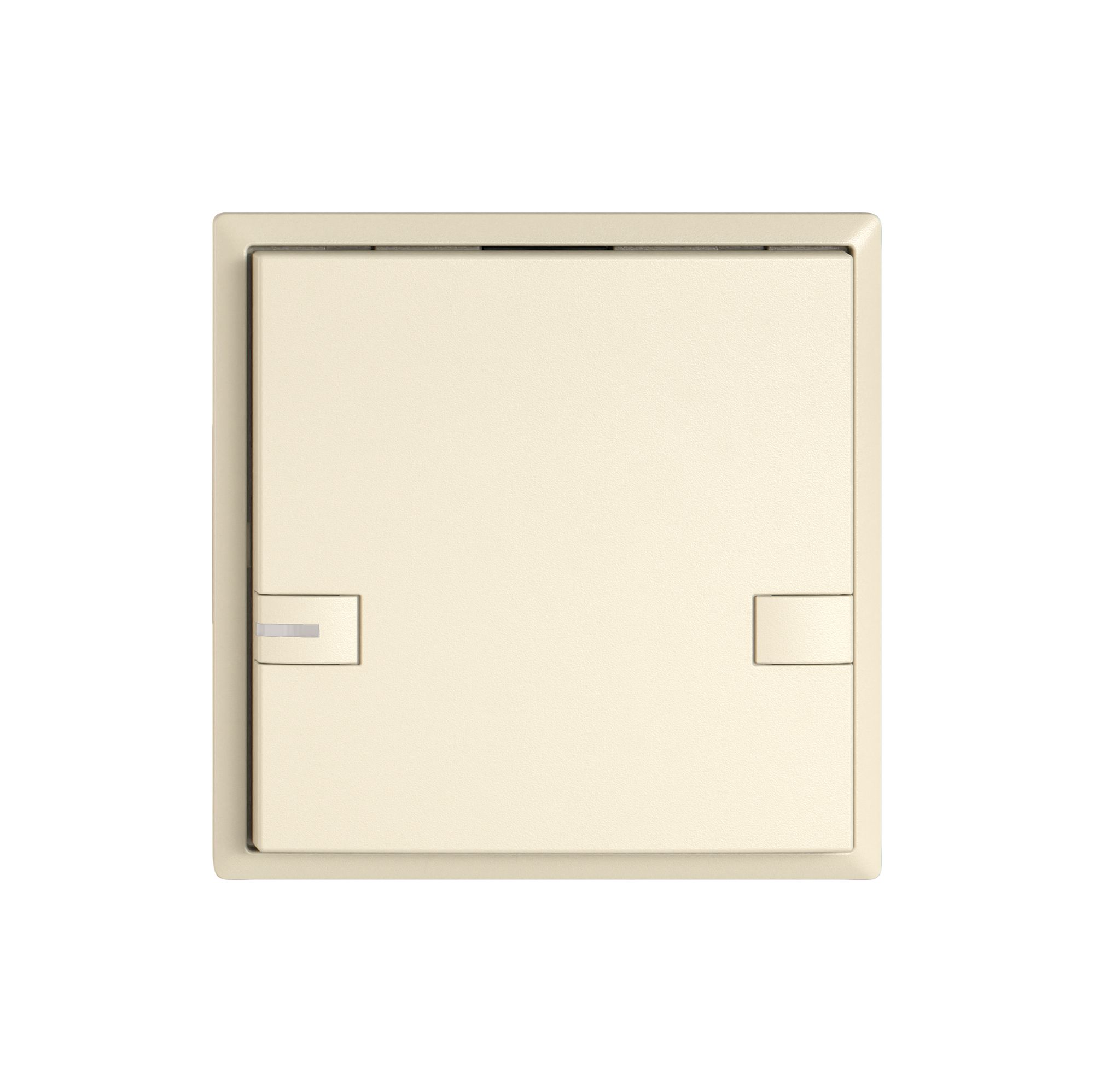 Poussoir KNX RGB EDIZIO.liv SNAPFIX® capteur temp.RGB-LED 1× comm.2T cr