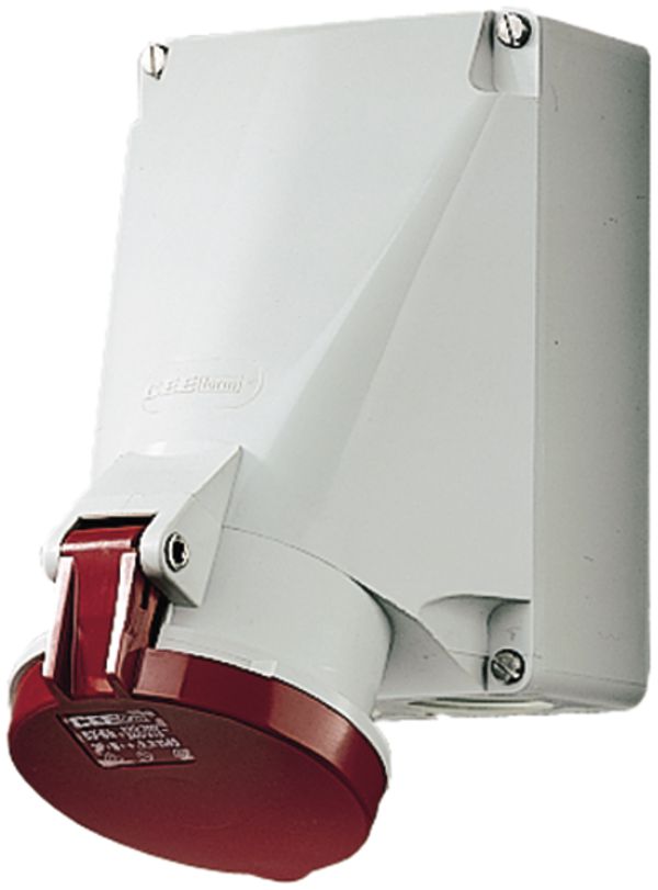 Presa AP CEEform 3LNPE 63A rosso