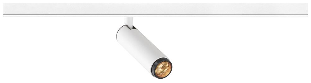 Spot LED SLV GRIP S 1×9.8W 530lm 927 29° DALI 48V AD Ø30×101mm blanc