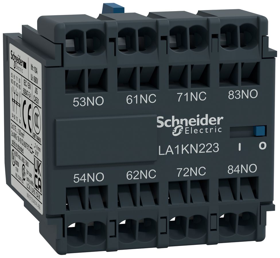 Drehantriebsset TeSys 2NO 2NC 10A Federzuganschluss