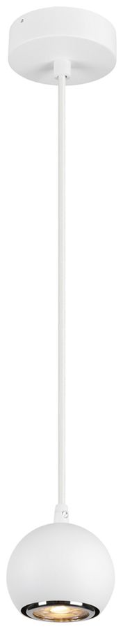 Pendelleuchte SLV LIGHT EYE 90 GU10 1×6W DIM Ø89mm weiss