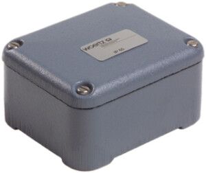 Boîte de dérivation en fonte Woertz IB 6×M25 gris