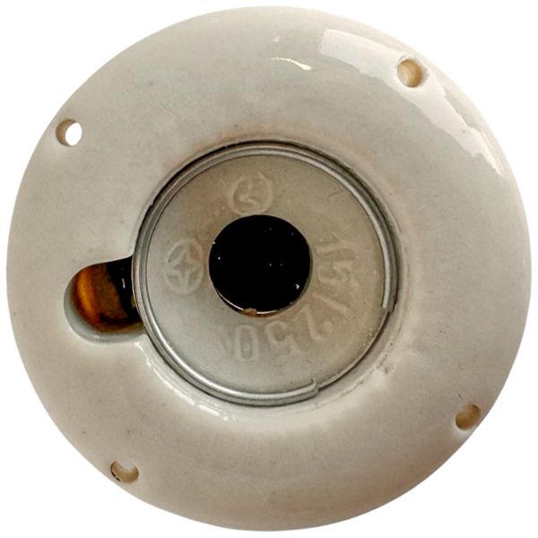 Testa per fusibile Legrand DI porcellana 250V 15A E21 bianco