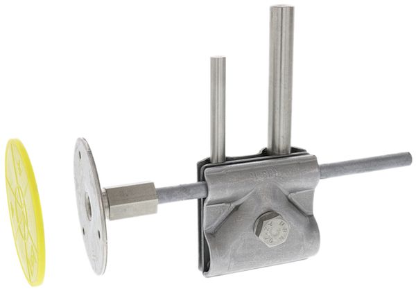 Point de mise à la terre DEHN/elvatec M10 axe de raccordement et borne Maxi-MV