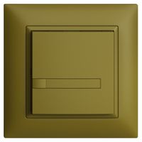 UP-KNX-Taster RGB EDUE FMI, 250mW, o.LED, m.Papier, 1×Taste, 1×Tastenb., ov