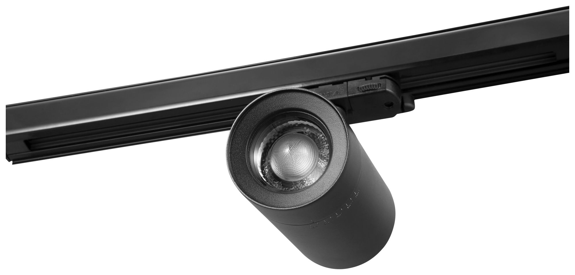 LED-Strahler Sylvania Lenzo Large 30W 1925lm 930 DIM 3PH 18°…50° Ø75 schwarz